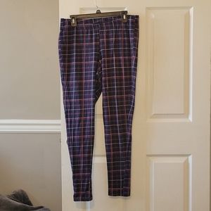 Torrid plaid leggings